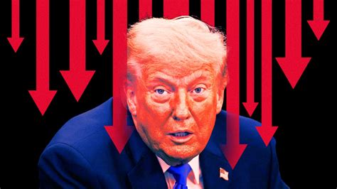 Trump’s Approval Rating Plunges So Low It Breaks Pollster’s Graph