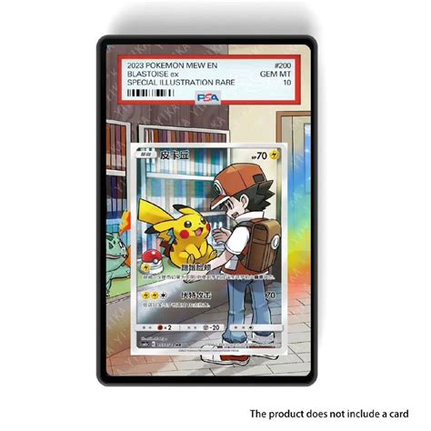 Pikachu #153 Pokemon Chinese CSM2aC Pokémon Extended PSA Artwork ...