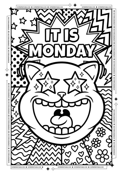 15+ Cat Pop Art Coloring Pages For Kids & Adults (Free PDF)