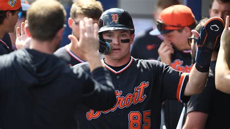 Kevin McGonigle's 2 hits for Tigers vs Rays in spring training game