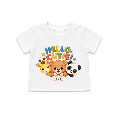 Hello Cutie Baby T-Shirt | Unisex – Little Legends Co