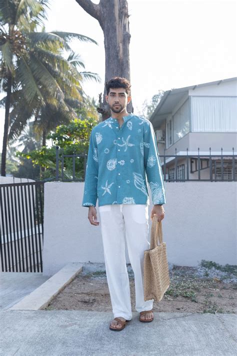 TWO-TONE RESORT SHIRT – WAREHOUSE