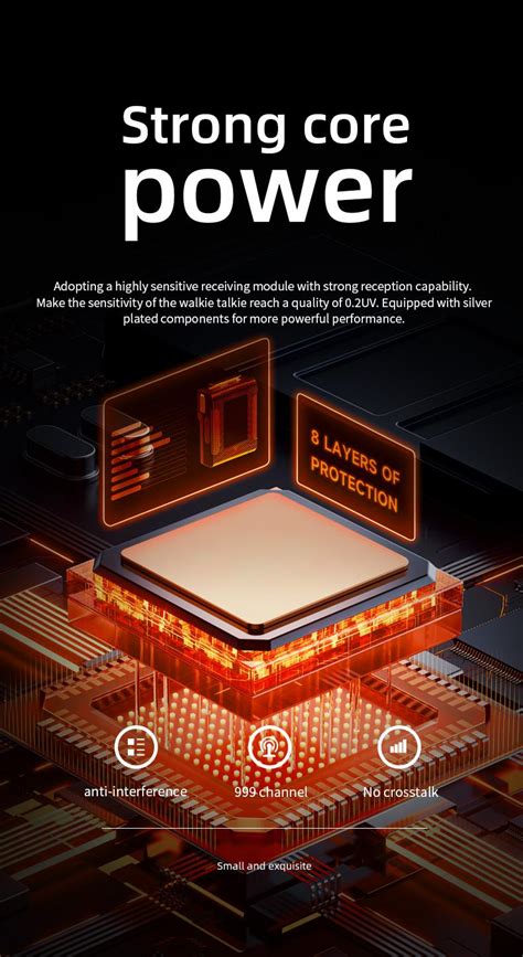 Baofeng UV-K61 wireless intercom dual frequency UHF VHF radio frequency ...