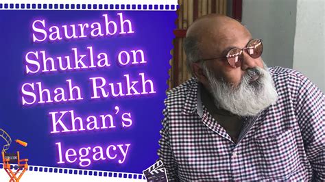 Saurabh Shukla applauds Shah Rukh Khan’s remarkable career, calls him ...