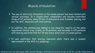 OBSTRUCTIVE SLEEP APNOEA in orthodontics | PPTX