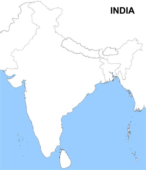 India Map - Free Map of India With States, UTs & Capital