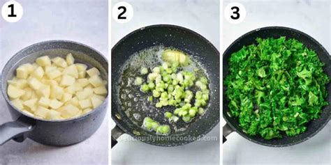 Colcannon with kale (Irish mashed potatoes)