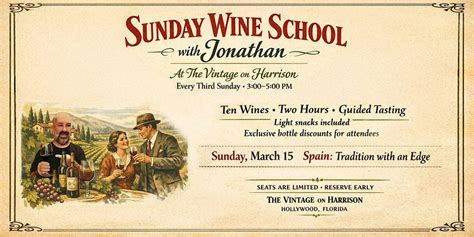 Sunday Wine School with Jonathan: Spain: Tradition with an Edge, The ...