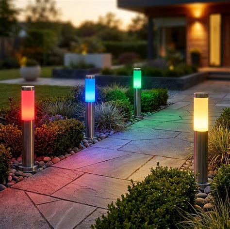 RGB LED Lampada Da Esterno Con Timer Per Veranda Google Home Alexa ...