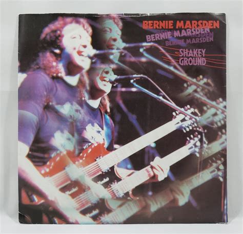 Pure Live Records Bernie Marsden - Shakey Ground [1981 Used Vinyl Record 7" 45] - Shop