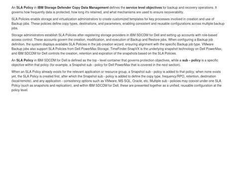 Overview | IBM Storage Defender Copy Data Management for Dell ...