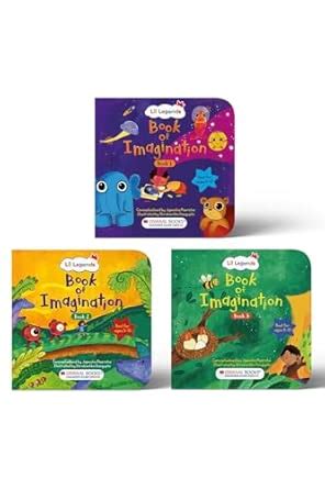 Oswaal Lil Legends Book of Imagination Set for Kids | Parts 1, 2 & 3 ...
