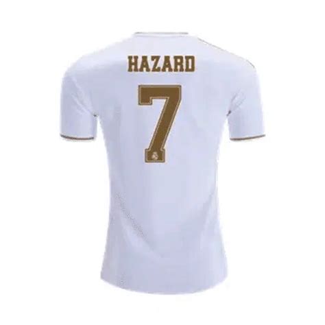 Real Madrid Jersey 2019-20 – Home kit Hazard 7 – jerseyjunction