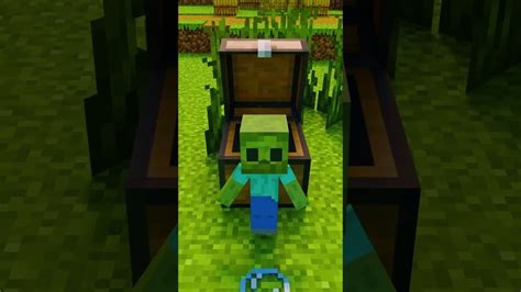 Minecraft baby villager, copper golem and zombie crazy situation ...