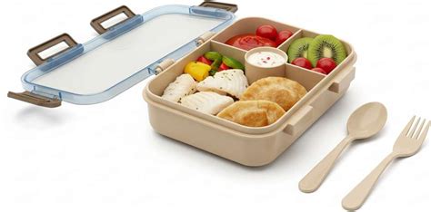 Flipkart.com | Hoomble Bite Buddy Kids Lunch Box with 4 Compartments ...