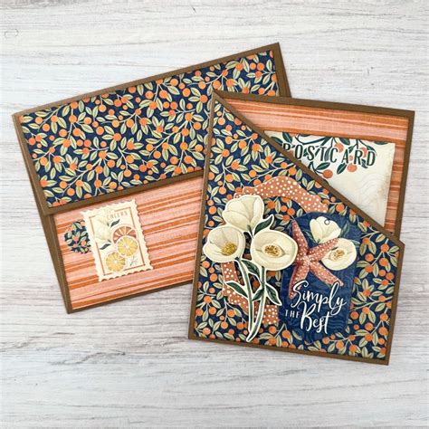 Graphic 45 Card Class Series - Take the Scenic Route Peel Back Card Ki