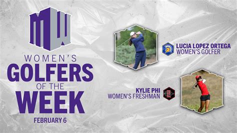 MW Women’s Golfers of the Week – Feb. 6 – Mountain West Conference