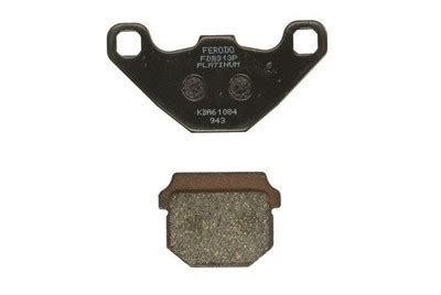 2x Fits FERODO FDB313P Brake pads FDB313P platinum, intended use r ⭐UK ...
