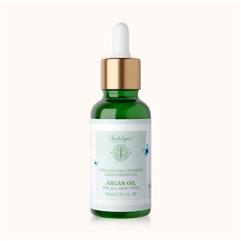 Indulgeo Essentials Argan Cold Pressed Oil: Nourish Your Skin