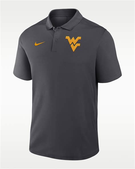 Polo universitario Nike Dri-FIT para hombre West Virginia Primetime ...