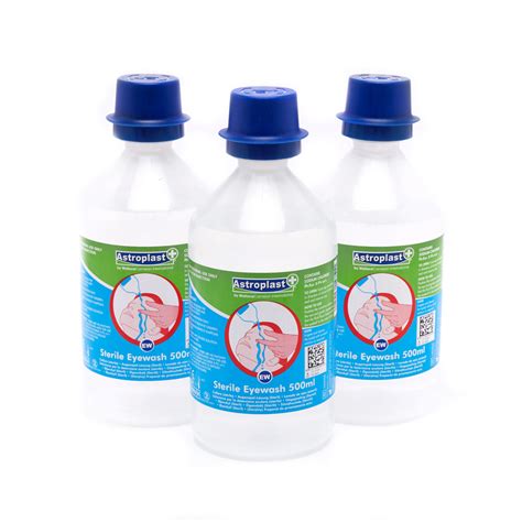 Wallace Cameron 500ml Sterile Eye Wash Bottle (Case 3 x Box 3) – DB Medical