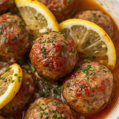 Greek Meatballs in Lemon Sauce – Healthy and Flavorful | Cheff Recipes
