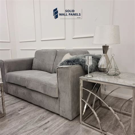 Hudson 3+2 Seater Sofa – Fixed Back Cushions | Modern Fabric Sofa Set ...