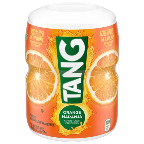 TAN.G Tang Orange Powdered Drink Mix 20 oz Jar with Vitamin C - Walmart.com