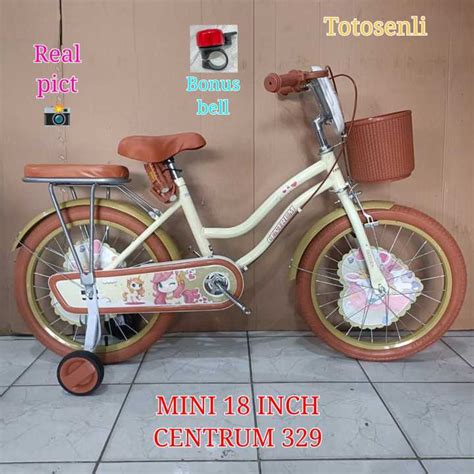 sepeda anak mini 18 inch centrum 329 sepeda anak perempuan | Lazada ...