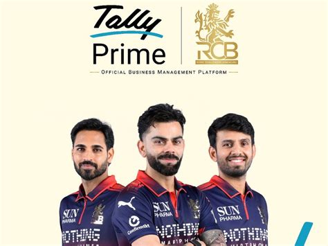 TallyPrime Signs Deal With RCB Team For T20 Season 2026