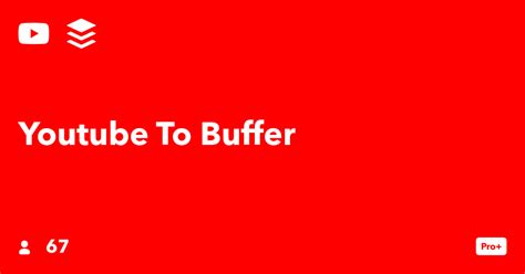 Share new YouTube videos to Buffer automatically - IFTTT