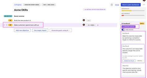 User Experience User Interface UX UI Design Team OKR examples and templates for operational planning