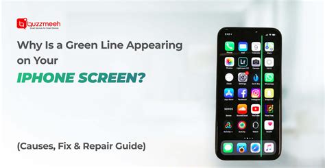 Why Is a Green Line Appearing on Your iPhone Screen? - Causes, Fix ...