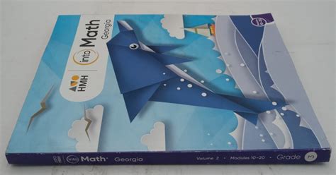HMH into Math Georgia Grade 3 Modules 10-20 Workbook Unused ...