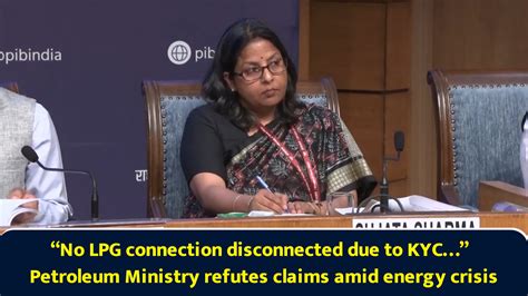 Panic booking of LPG declined... Petroleum Ministry updates on energy ...