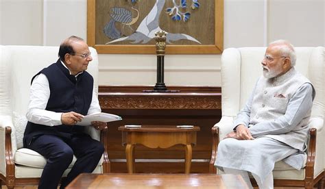 Lieutenant Governor of Delhi meets Prime Minister