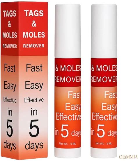 GLAMMIA Tags Moles Remover | Non-invasive Formula - Gentle On Sensitive ...