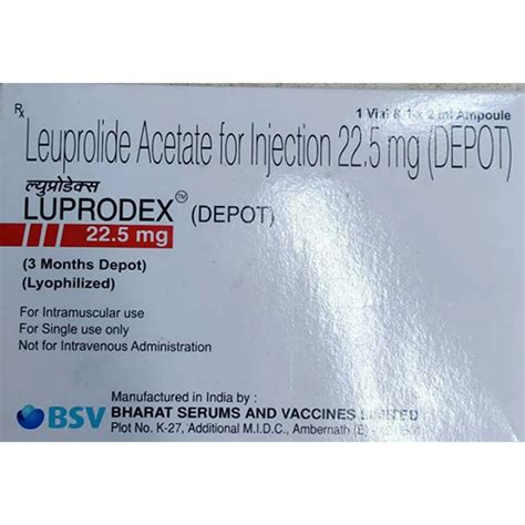 22.5 Mg Leuproide Acetate Injection at Best Price in Pune | Neetco ...