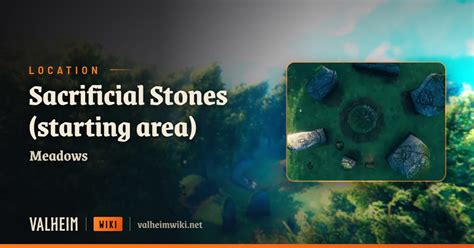 Sacrificial Stones (Starting Area) in Valheim