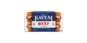Kayem Beef Hot Dogs 28 oz. - Market Basket