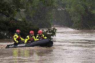 Rescuers in Texas