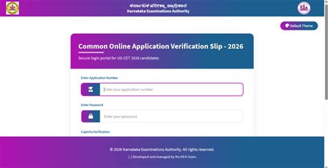 KCET 2026 verification slip released at cetonline.karnataka.gov.in ...