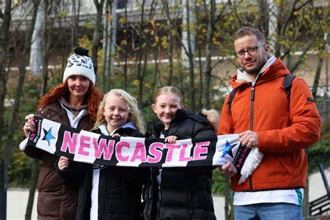 Newcastle United fans flock to St James' Park to watch women's Tyne ...