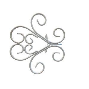 Accents | Decorative White Wrought Iron Candle Holder | Poshmark