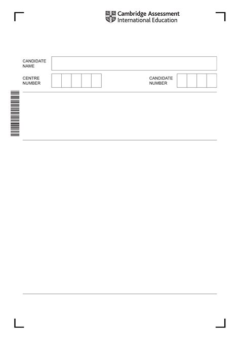 A Level Chemistry 9701 W25 Paper 4 Structured Questions (2025) - Studocu
