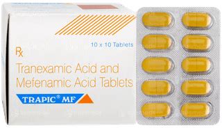 Trapic Mf 500 250 Mg Tablet 10 - Uses, Side Effects, Dosage, Price ...