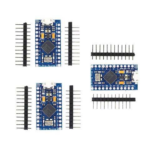 BQBQERT 3pcs ATmega32U4 Microcontroller Boards 5V 16MHz For Microed USB ...
