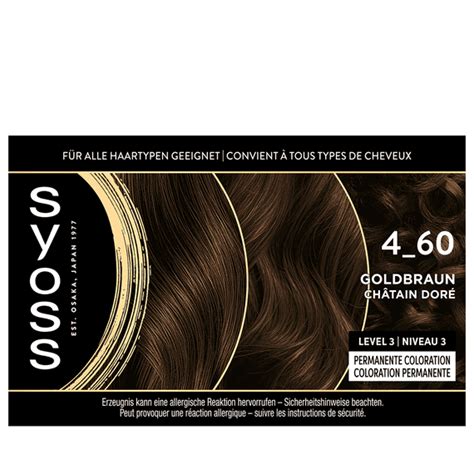 Syoss • Oleo Intense Permanent Oil Colour 4-60 Golden Brown
