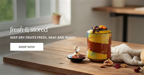 Buy Jar for Dry Fruits - Premium Storage Solution - Whispering Homes