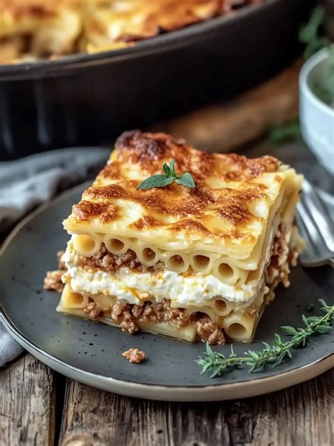 Homemade Pastitsio: Your New Favorite Comfort Food Delight